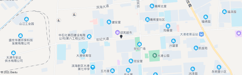 天津胜利街(迎宾超市)_公交站地图_天津公交_妙搜公交查询2025