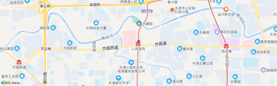 天津红旗路_公交站地图_天津公交_妙搜公交查询2024