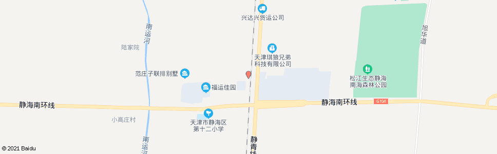 天津范庄子(京福公路)_公交站地图_天津公交_妙搜公交查询2025