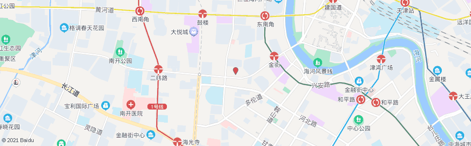 天津总机公司路口_公交站地图_天津公交_妙搜公交查询2024