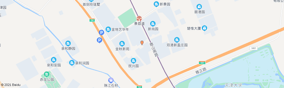 天津双港新家园_公交站地图_天津公交_妙搜公交查询2025