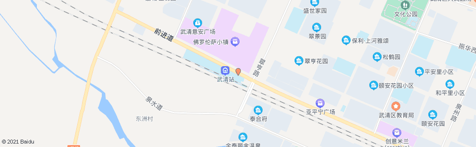 天津武清城际铁路站_公交站地图_天津公交_妙搜公交查询2025