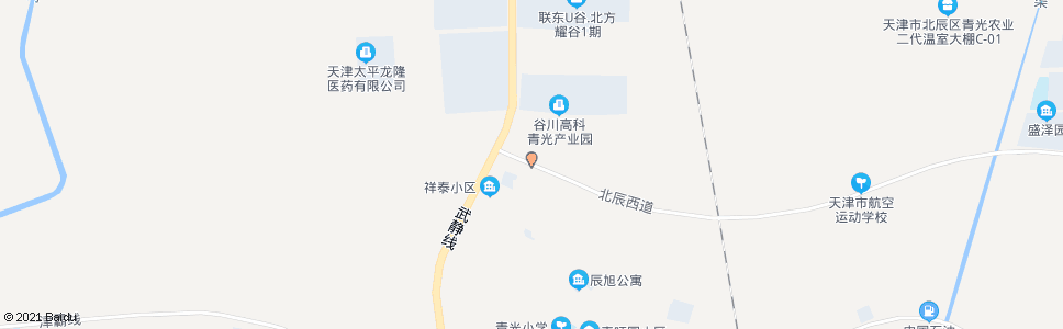 天津北辰道京福路口_公交站地图_天津公交_妙搜公交查询2025