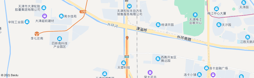 天津建新(津淄公路)_公交站地图_天津公交_妙搜公交查询2024