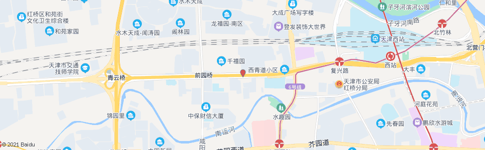 天津跃进里_公交站地图_天津公交_妙搜公交查询2025