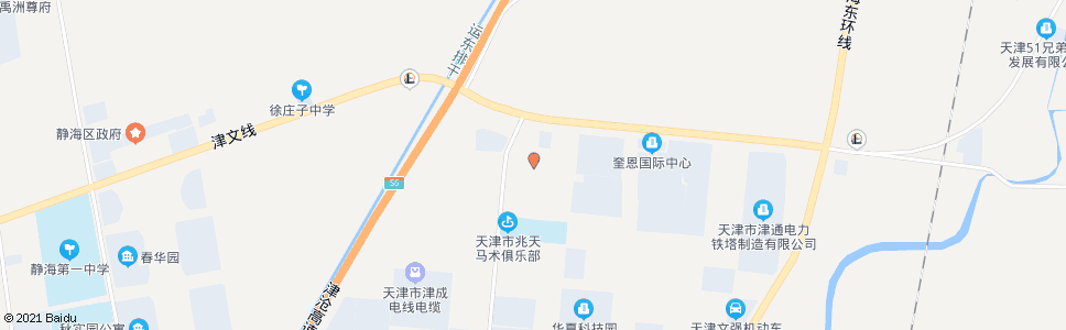 天津开发区宇川汽车城_公交站地图_天津公交_妙搜公交查询2025