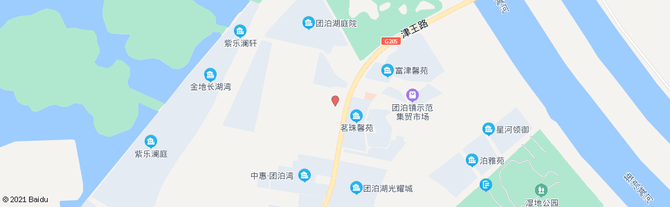 天津团泊村_公交站地图_天津公交_妙搜公交查询2025