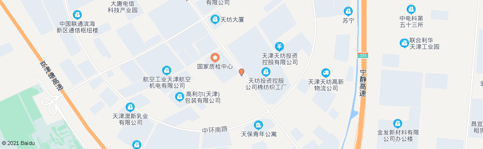 天津中心大道西十一道_公交站地图_天津公交_妙搜公交查询2024