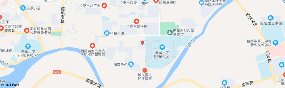 拉萨塔玛村_公交站地图_拉萨公交_妙搜公交查询2024