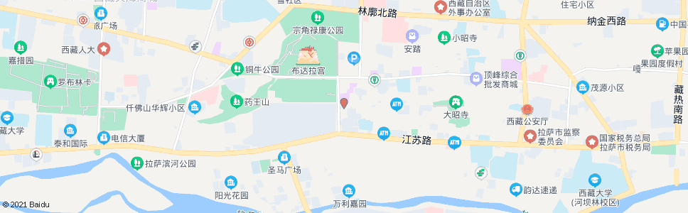 拉萨北郊新华书店站_公交站地图_拉萨公交_妙搜公交查询2024