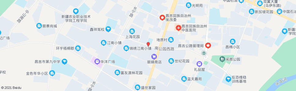 昌吉市八小_公交站地图_昌吉公交_妙搜公交查询2025