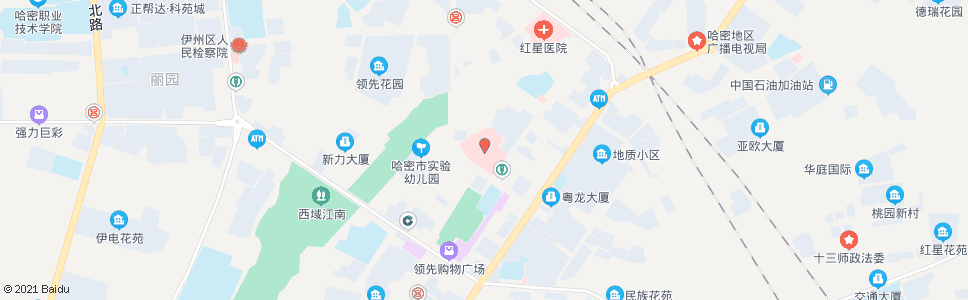 哈密377医院_公交站地图_哈密公交_妙搜公交查询2024