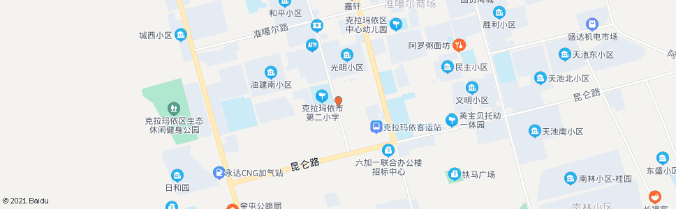 克拉玛依油建市场_公交站地图_克拉玛依公交_妙搜公交查询2024