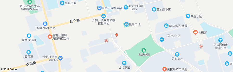 克拉玛依乐园新村_公交站地图_克拉玛依公交_妙搜公交查询2024