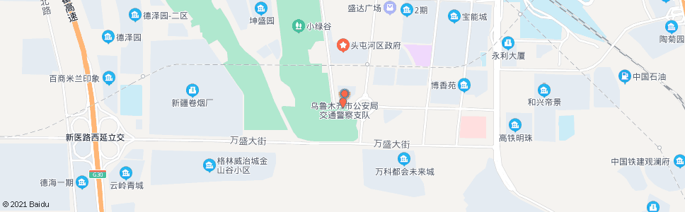 乌鲁木齐峨眉山街_公交站地图_乌鲁木齐公交_妙搜公交查询2025