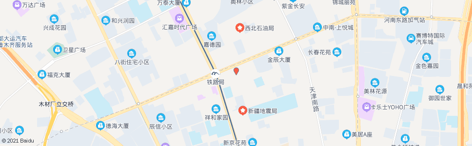 乌鲁木齐铁路医院_公交站地图_乌鲁木齐公交_妙搜公交查询2024