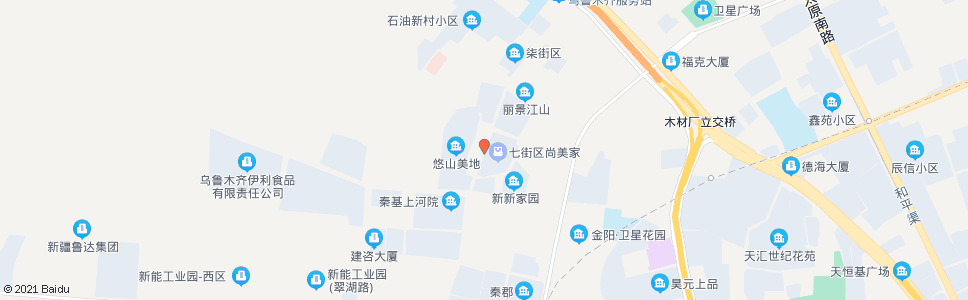 乌鲁木齐丽景莱茵区_公交站地图_乌鲁木齐公交_妙搜公交查询2025