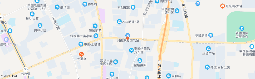 乌鲁木齐赛博特汽车城_公交站地图_乌鲁木齐公交_妙搜公交查询2024