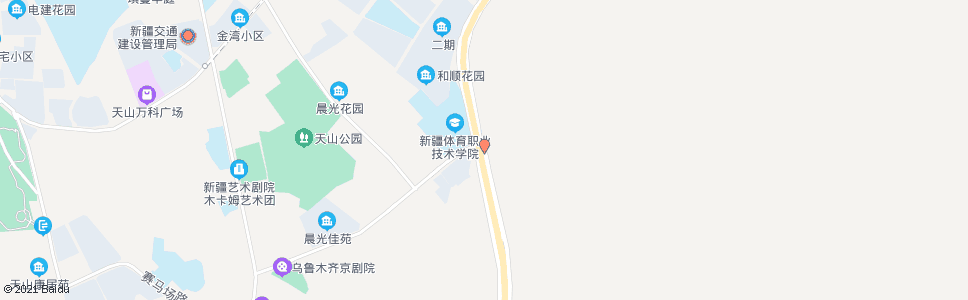 乌鲁木齐明华街路口_公交站地图_乌鲁木齐公交_妙搜公交查询2024