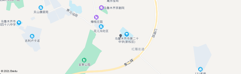 乌鲁木齐检定站_公交站地图_乌鲁木齐公交_妙搜公交查询2025