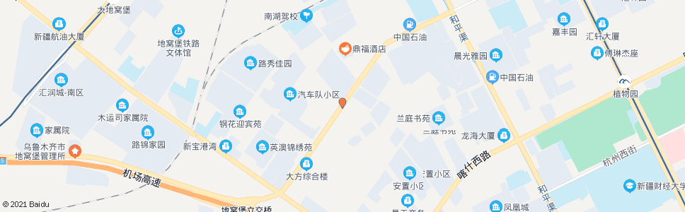 乌鲁木齐中亚北路_公交站地图_乌鲁木齐公交_妙搜公交查询2025