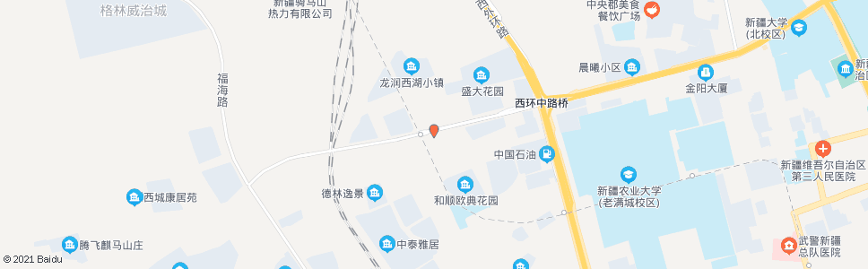 乌鲁木齐平川路口_公交站地图_乌鲁木齐公交_妙搜公交查询2025