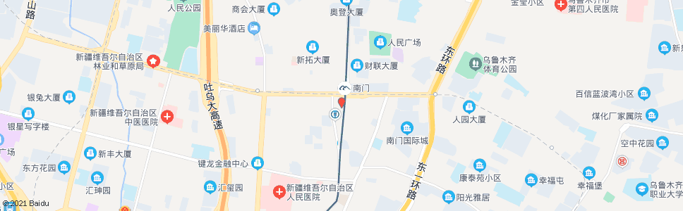 乌鲁木齐新华书店_公交站地图_乌鲁木齐公交_妙搜公交查询2024