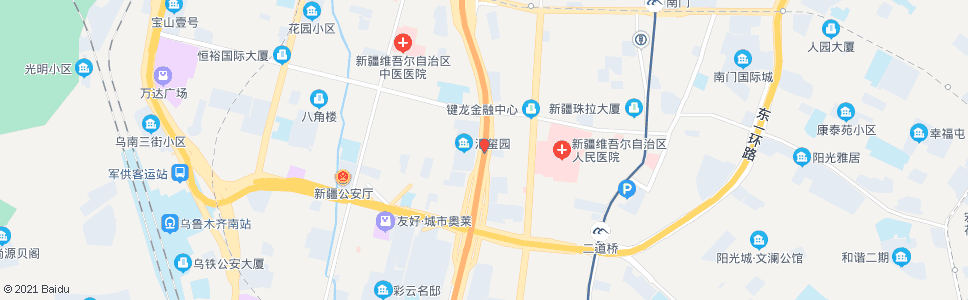 乌鲁木齐汇玺园_公交站地图_乌鲁木齐公交_妙搜公交查询2025