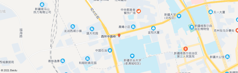 乌鲁木齐克依路_公交站地图_乌鲁木齐公交_妙搜公交查询2025