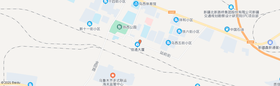 乌鲁木齐西站税务所_公交站地图_乌鲁木齐公交_妙搜公交查询2025