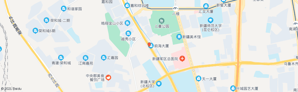 乌鲁木齐头工_公交站地图_乌鲁木齐公交_妙搜公交查询2025