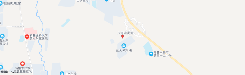 乌鲁木齐水区工业园_公交站地图_乌鲁木齐公交_妙搜公交查询2025