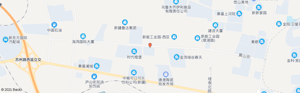 乌鲁木齐浦瞾集团黄山街_公交站地图_乌鲁木齐公交_妙搜公交查询2024