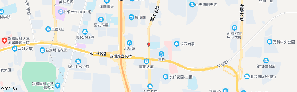 乌鲁木齐北郊鸡场(京疆路)_公交站地图_乌鲁木齐公交_妙搜公交查询2025