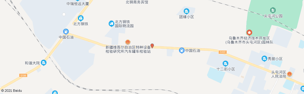 乌鲁木齐油库_公交站地图_乌鲁木齐公交_妙搜公交查询2025