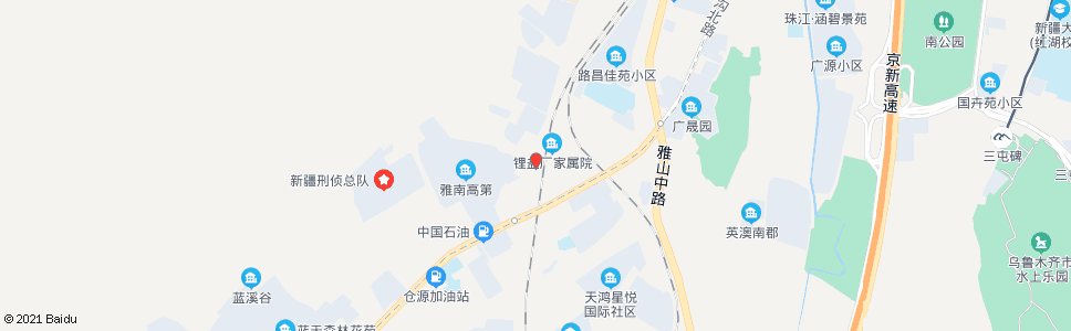 乌鲁木齐23医院_公交站地图_乌鲁木齐公交_妙搜公交查询2025