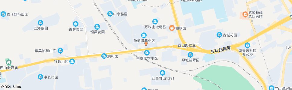 乌鲁木齐西山烧碱厂_公交站地图_乌鲁木齐公交_妙搜公交查询2025