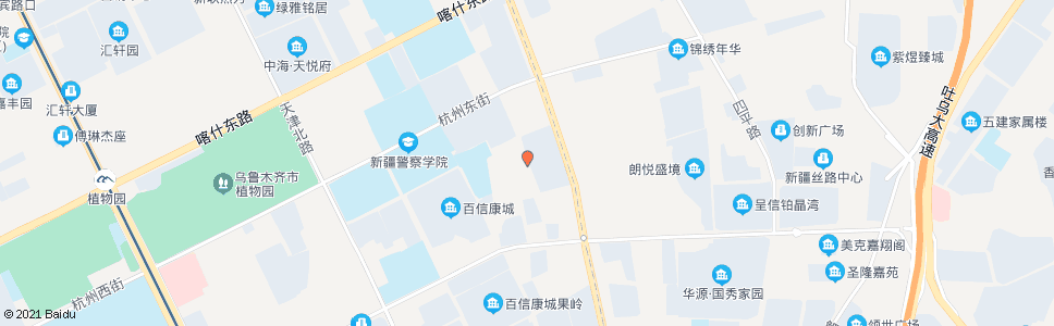 乌鲁木齐长春路口(永州一巷)_公交站地图_乌鲁木齐公交_妙搜公交查询2024