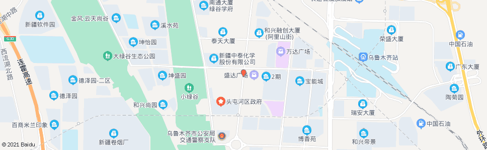 乌鲁木齐开发区文体中心_公交站地图_乌鲁木齐公交_妙搜公交查询2025