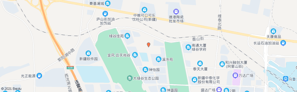 乌鲁木齐骊山街_公交站地图_乌鲁木齐公交_妙搜公交查询2025