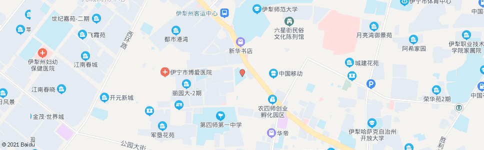 伊犁伊宁市六中_公交站地图_伊犁公交_妙搜公交查询2025