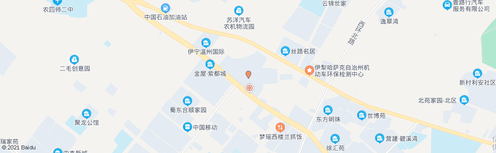 伊犁新世界建材市场_公交站地图_伊犁公交_妙搜公交查询2025