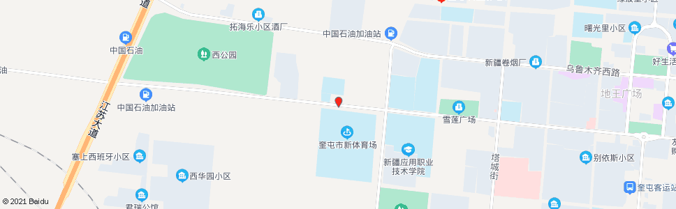 伊犁市二小_公交站地图_伊犁公交_妙搜公交查询2024