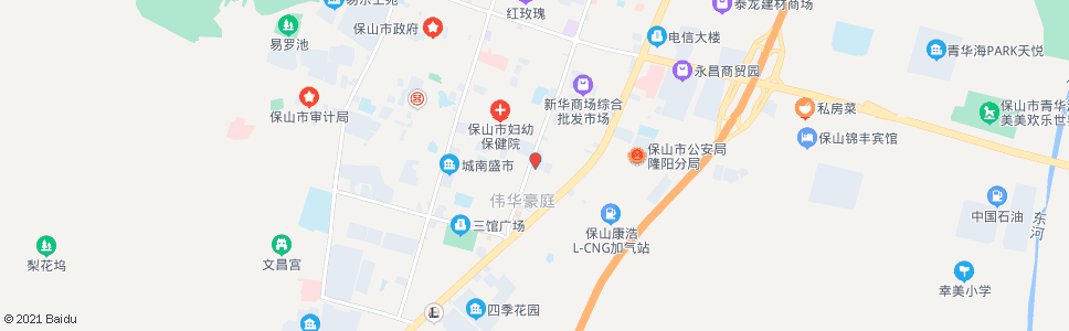 保山明和酒店_公交站地图_保山公交_妙搜公交查询2024