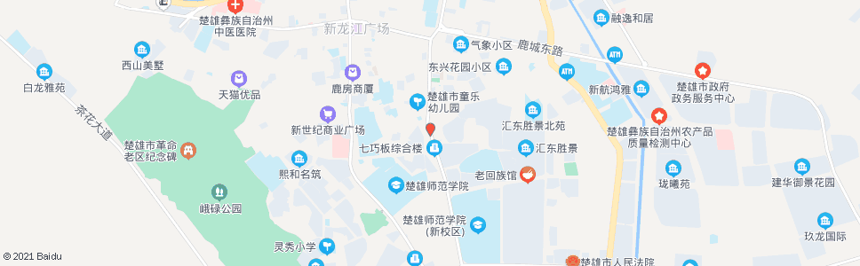 楚雄全球通俱乐部_公交站地图_楚雄公交_妙搜公交查询2024