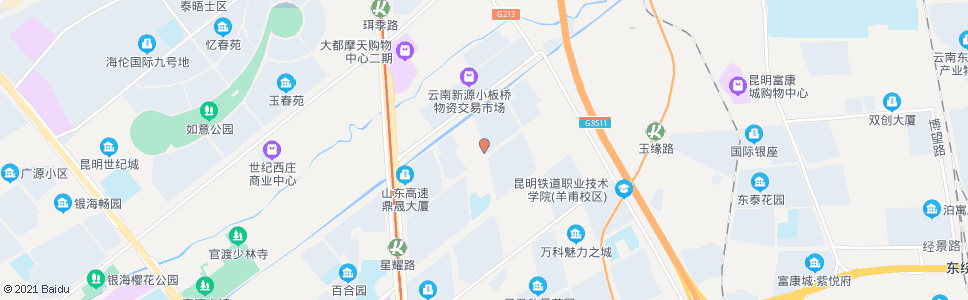 昆明子君路1号站_公交站地图_昆明公交_妙搜公交查询2024