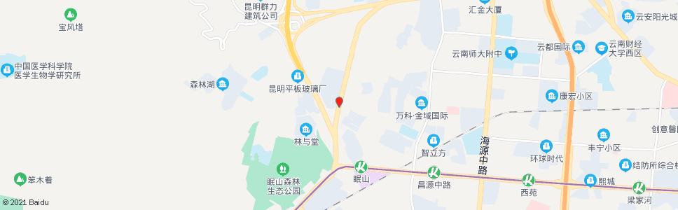 昆明昭宗路口(滇缅大道)_公交站地图_昆明公交_妙搜公交查询2024