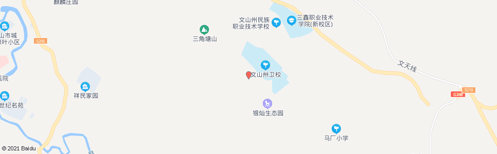 文山民干校_公交站地图_文山公交_妙搜公交查询2024