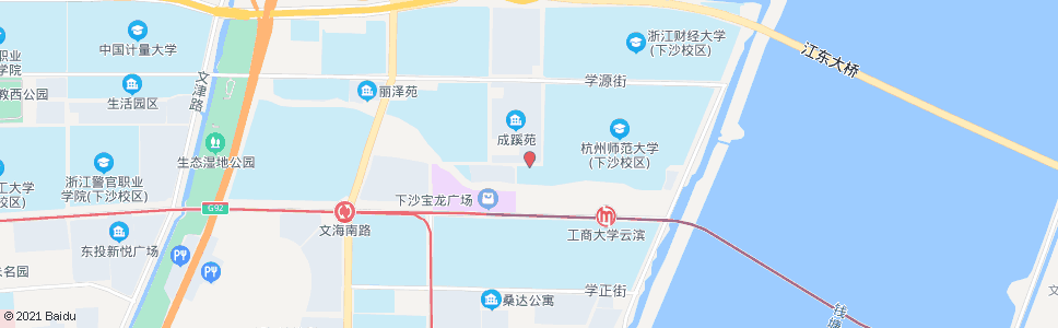 杭州学林街云涛南路口_公交站地图_杭州公交_妙搜公交查询2024