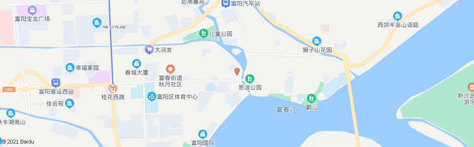 杭州苋浦路(桂花西路口)_公交站地图_杭州公交_妙搜公交查询2025